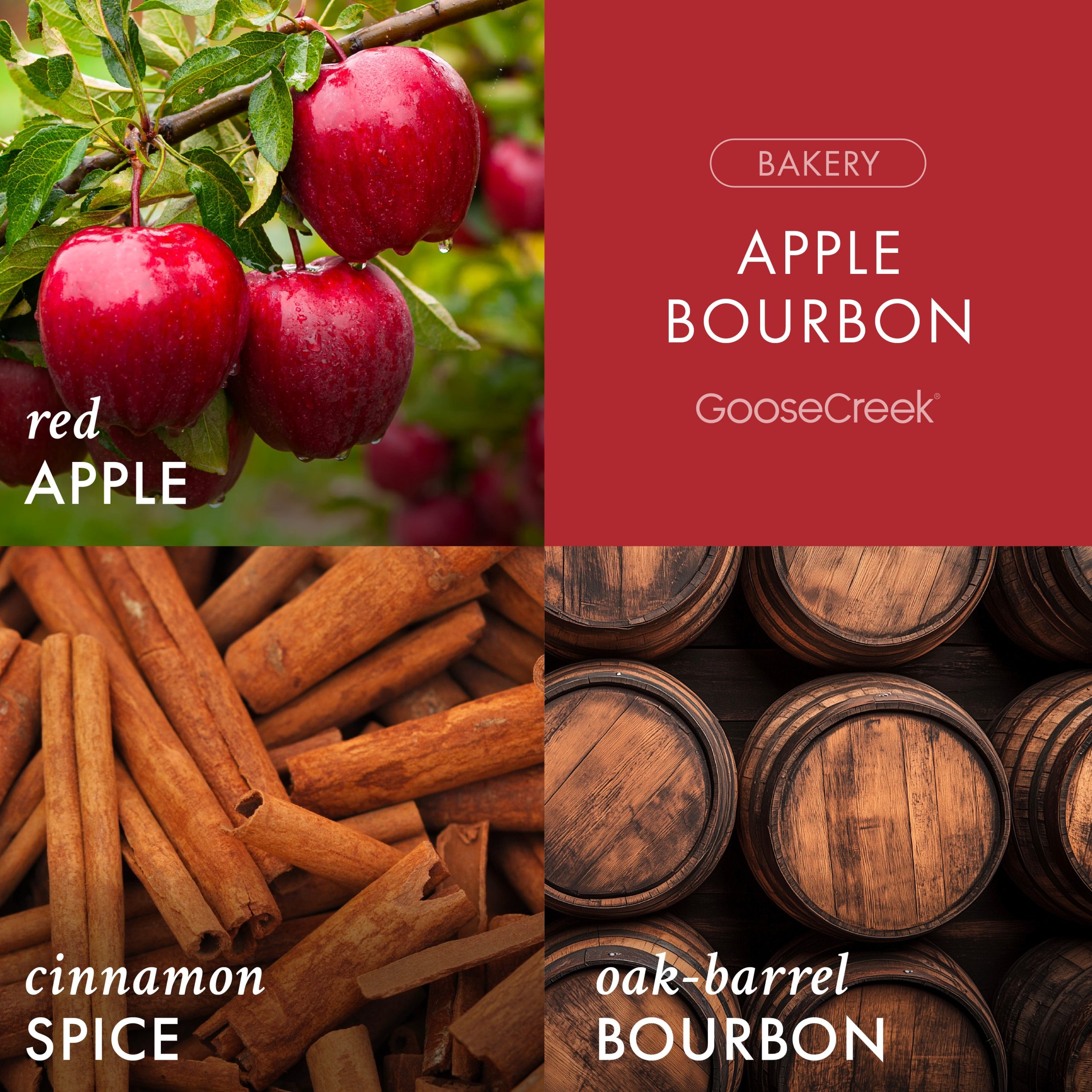 Apple Bourbon 3-Wick Candle - Image 2