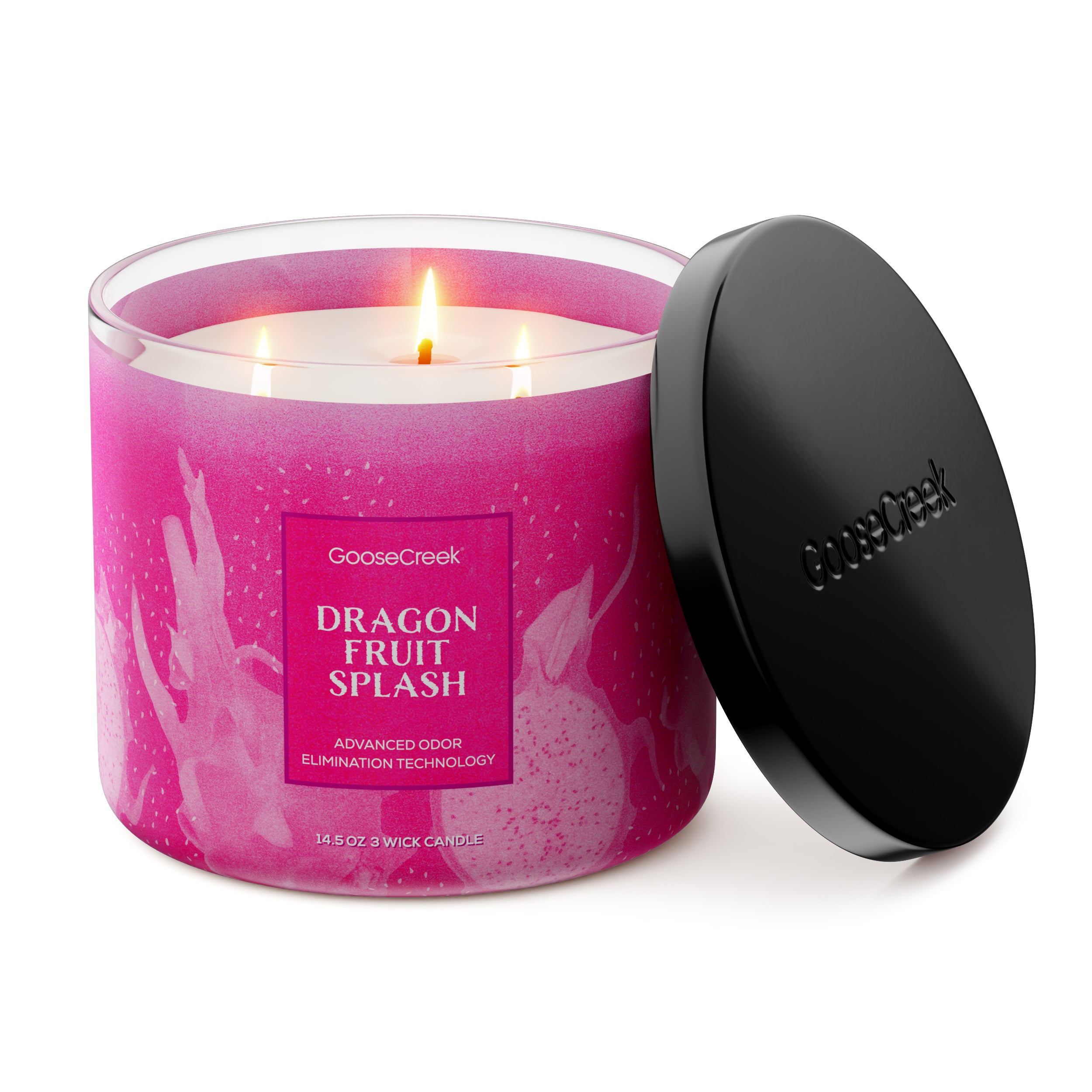 Dragonfruit Splash Odor Eliminating 3-Wick Candle - Image 3