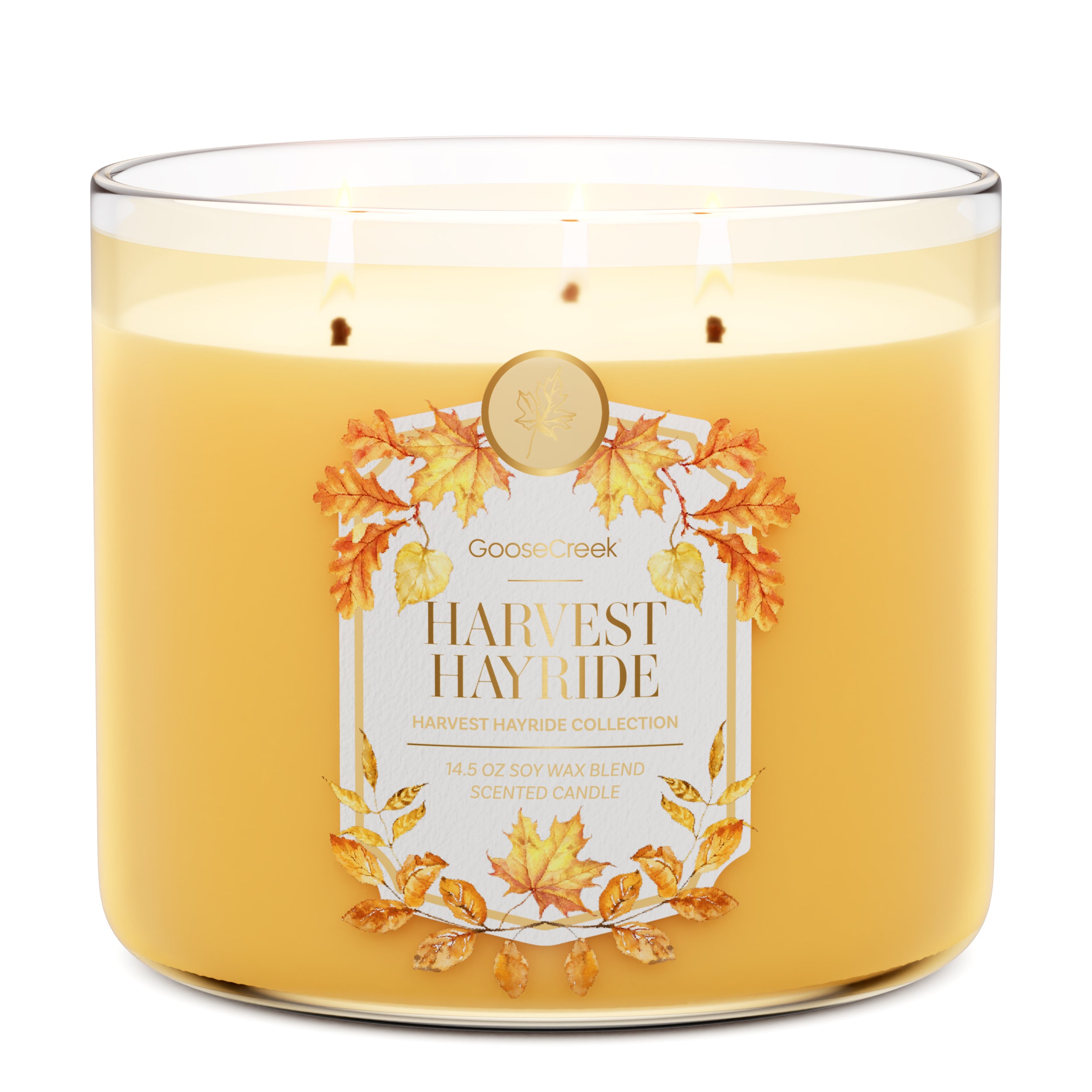 Harvest Hayride 3-Wick Candle