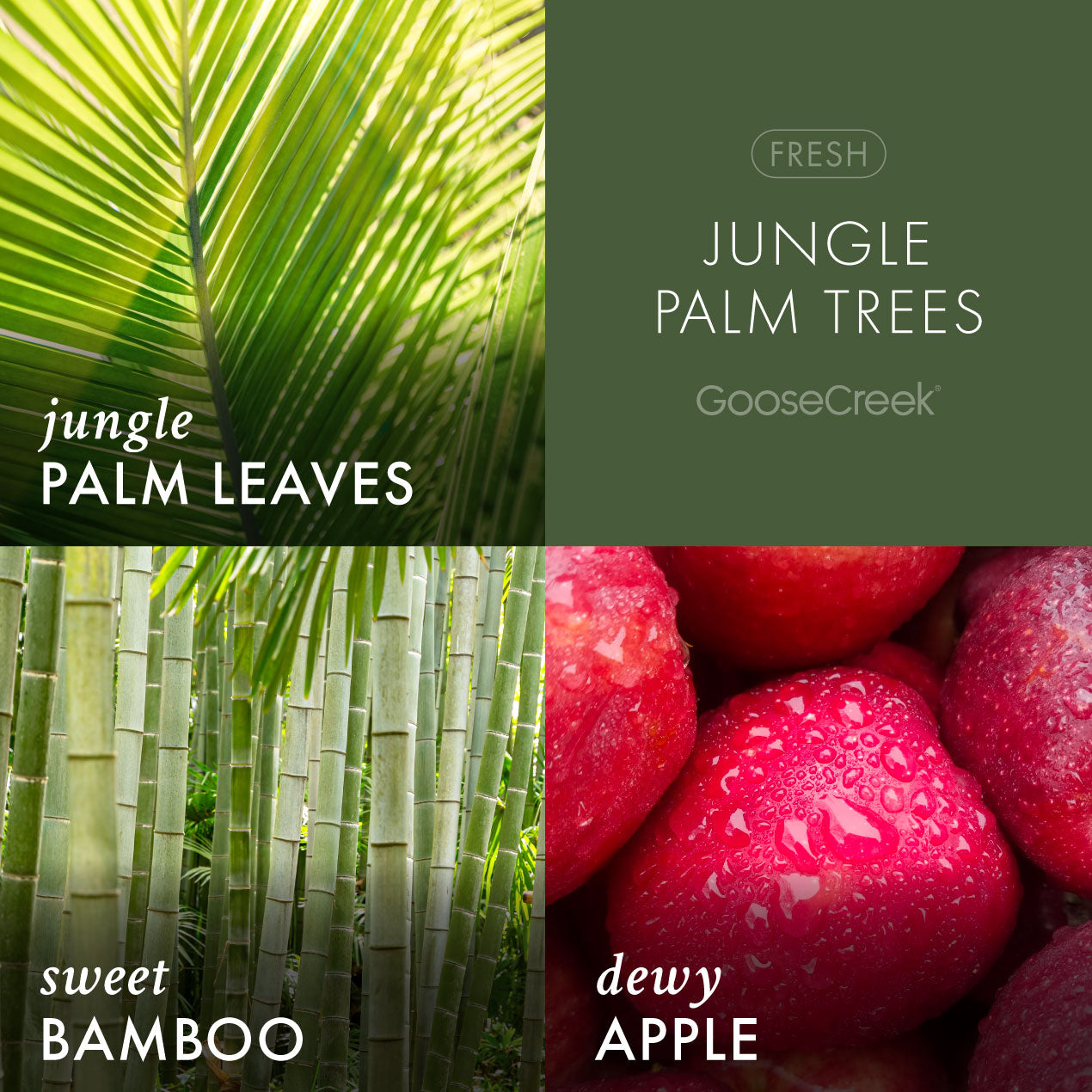 Jungle Palm Trees Wax Melt - Image 2