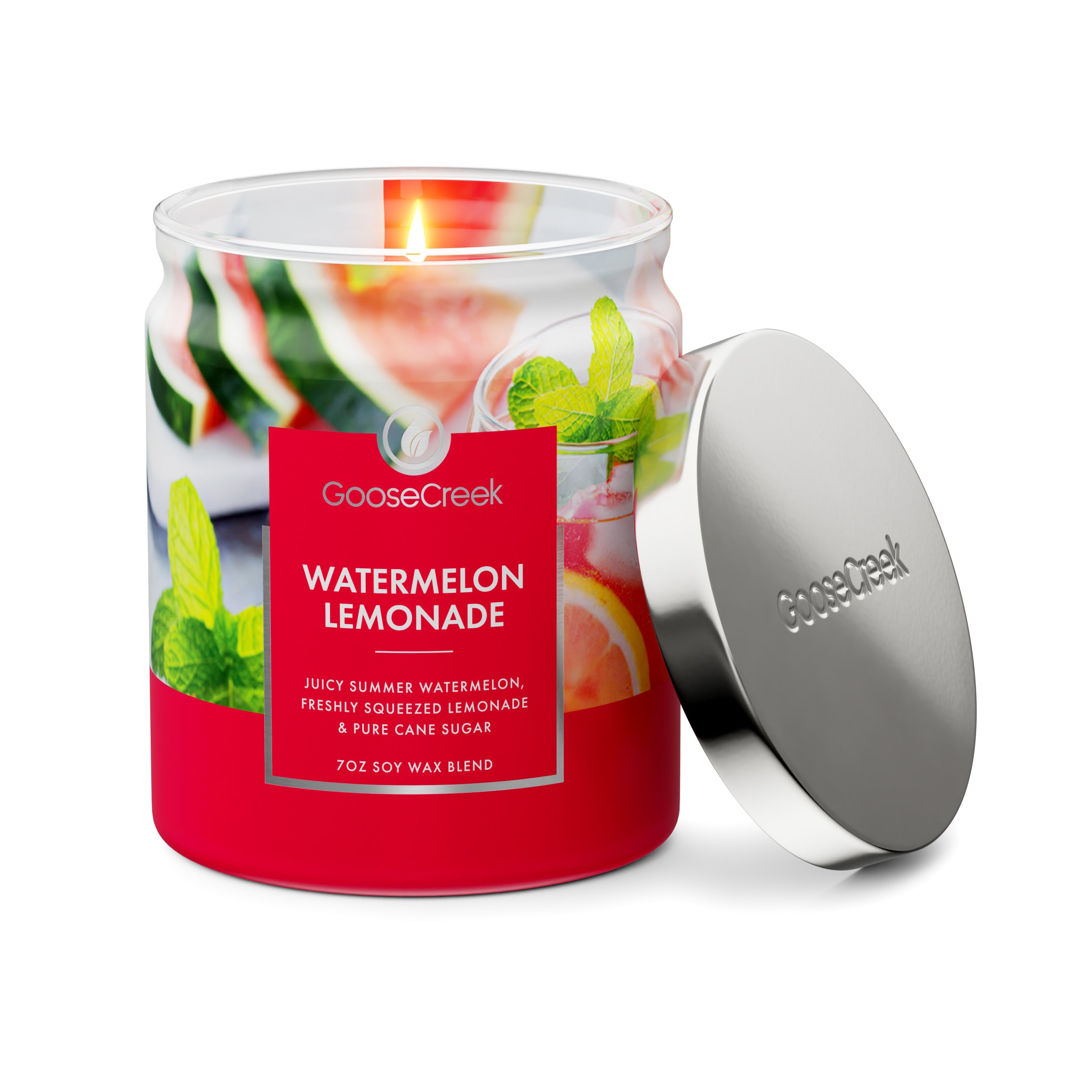 Watermelon Lemonade 7oz Single Wick Candle - Image 3